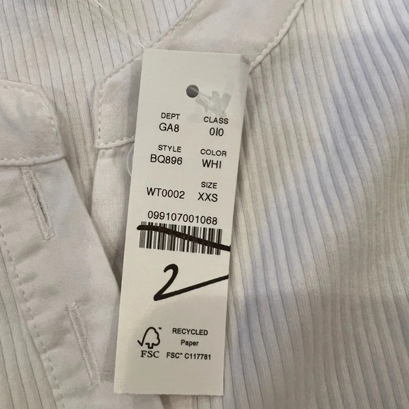 J. Crew Vintage rib puff-sleeve henley top, NWT, Size XXS - Picture 5 of 7